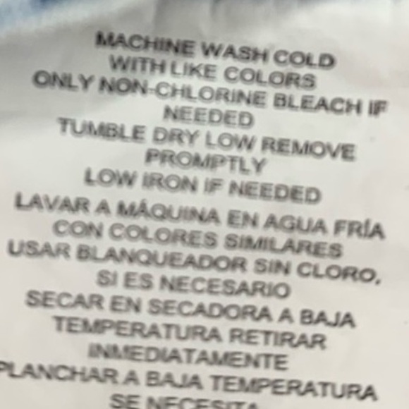 Thread & Supply Retro Acid Wash Blue Cuffed Short Sleeve V-Neck Popover Shirt - Picture 10 of 14